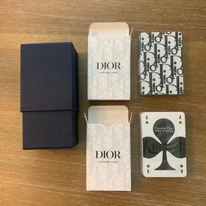 100% Authentic Christian Dior Playing Cards Set